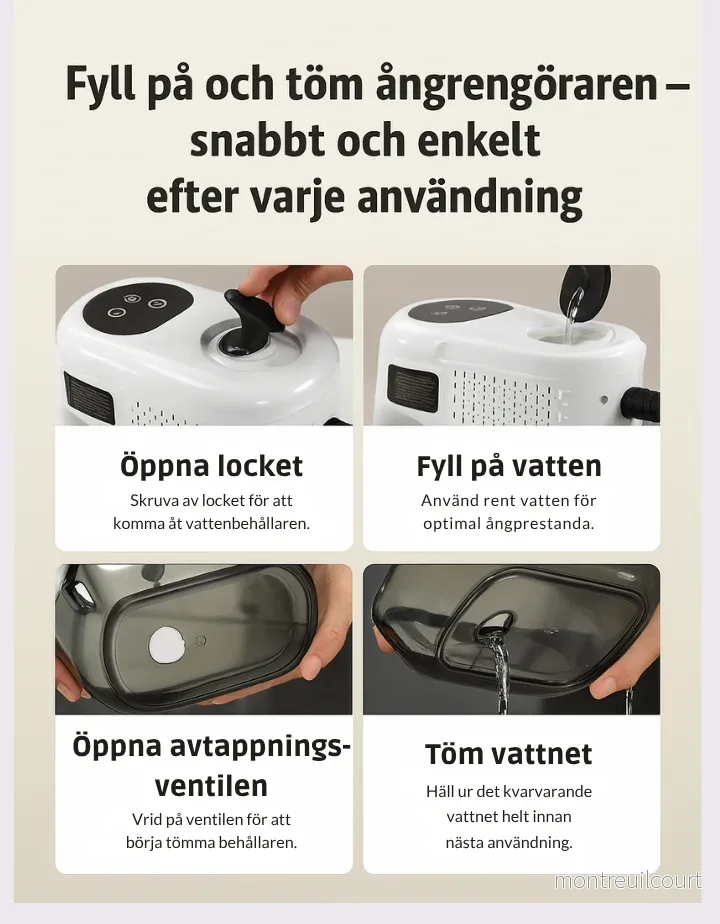 SteamMaster Pro 105°C - Ångrengörare 3 BAR - Bild 2
