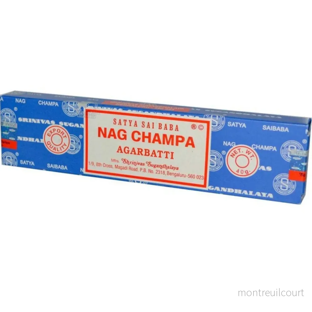 Nag champa 40g - rökelsestickor