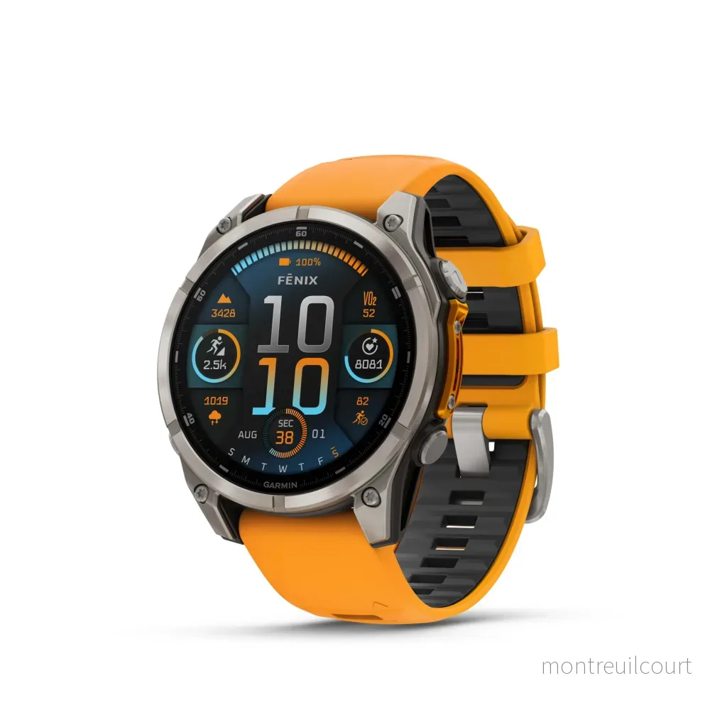 Garmin fenix 8 – Amoled Sapphire 51 mm Titanium DEMO Garmin fenix 8 – Amoled Sapphire 51 mm Titanium DEMO