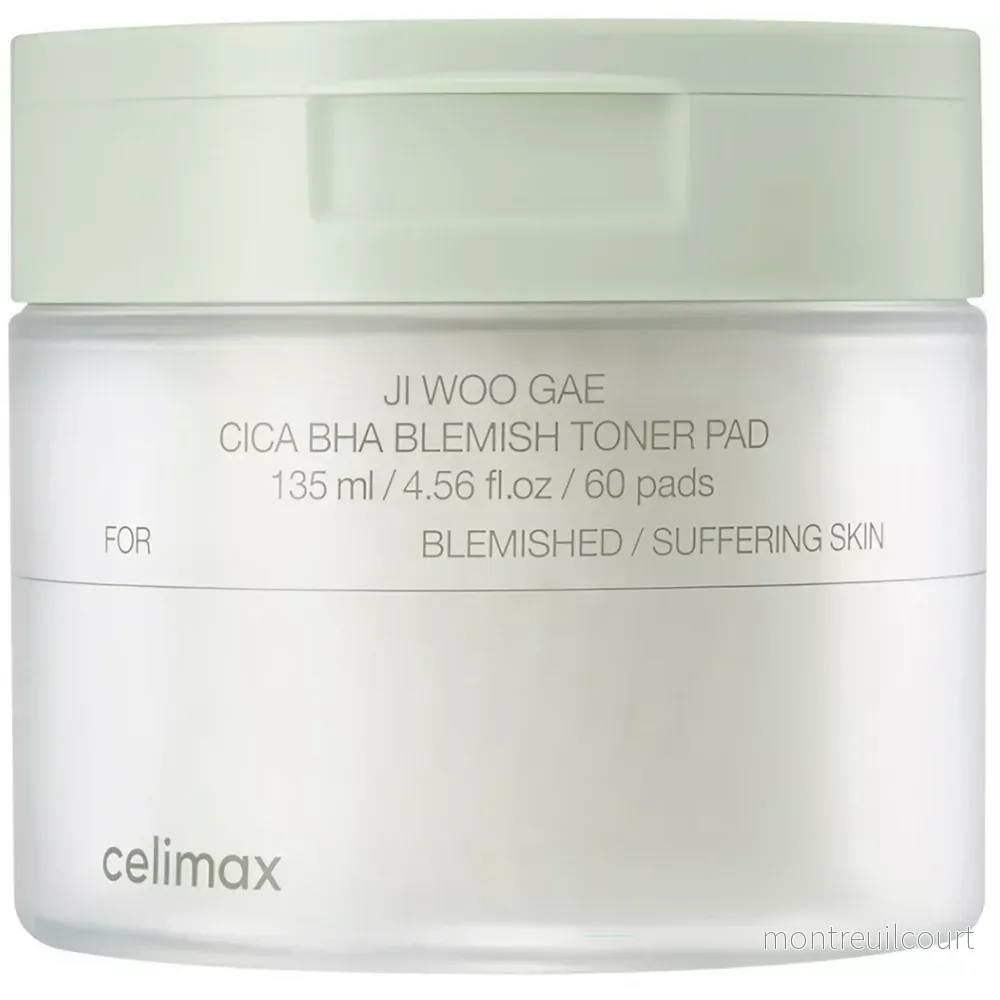 Celimax Ji Woo Gae Cica BHA Blemish Toner Pads 60 st Celimax Ji Woo Gae Cica BHA Blemish Toner Pads 60 st