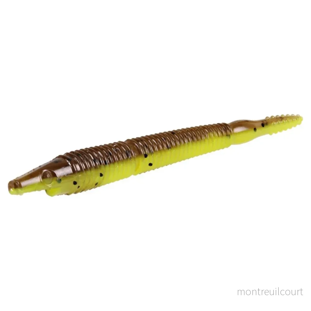 CWC The Pig Pigster Crawler Ned, 10cm, 3,3g, 4pcs – Brown Chartreuse Flake
