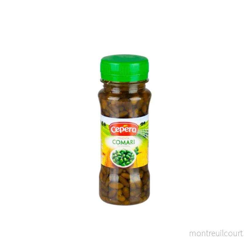 Pimenta Comari Verde / Green Comari Chili Peppers – Cepêra (110g) Pimenta Comari Verde / Green Comari Chili Peppers – Cepêra (110g)