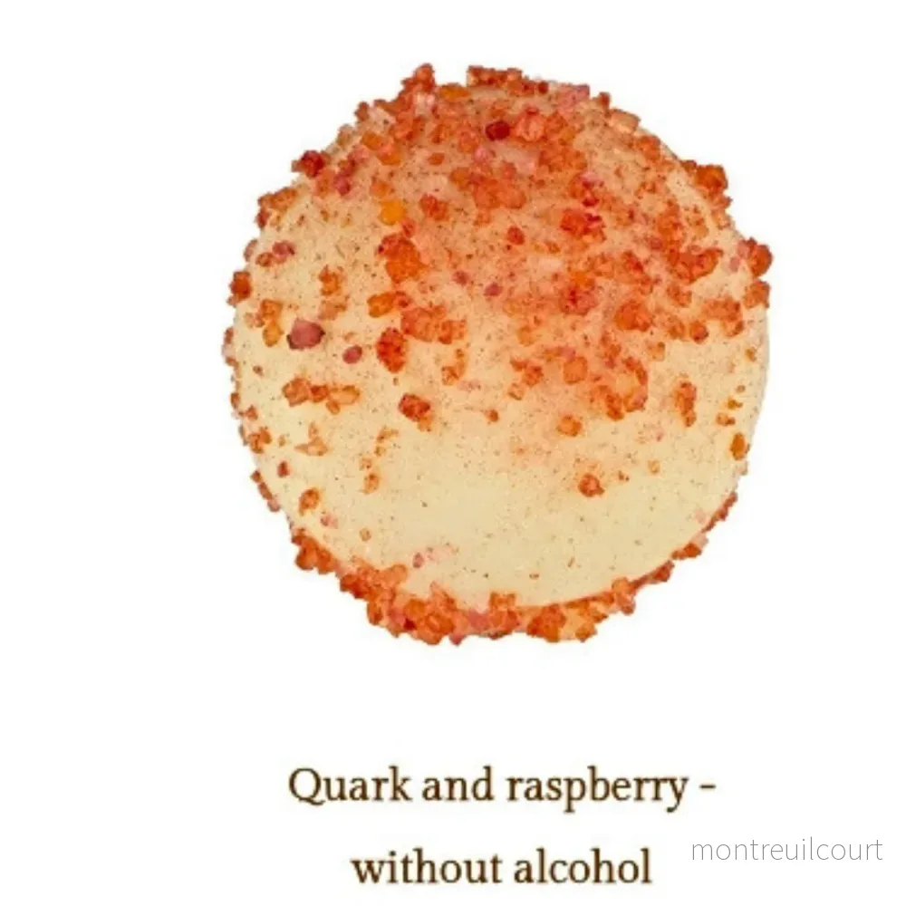 Raspberry quark – without alcohol