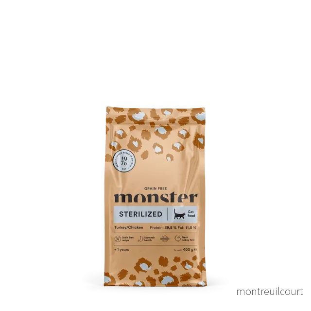 Monster Cat Grain Free Sterilized Turkey & Chicken - Bild 3