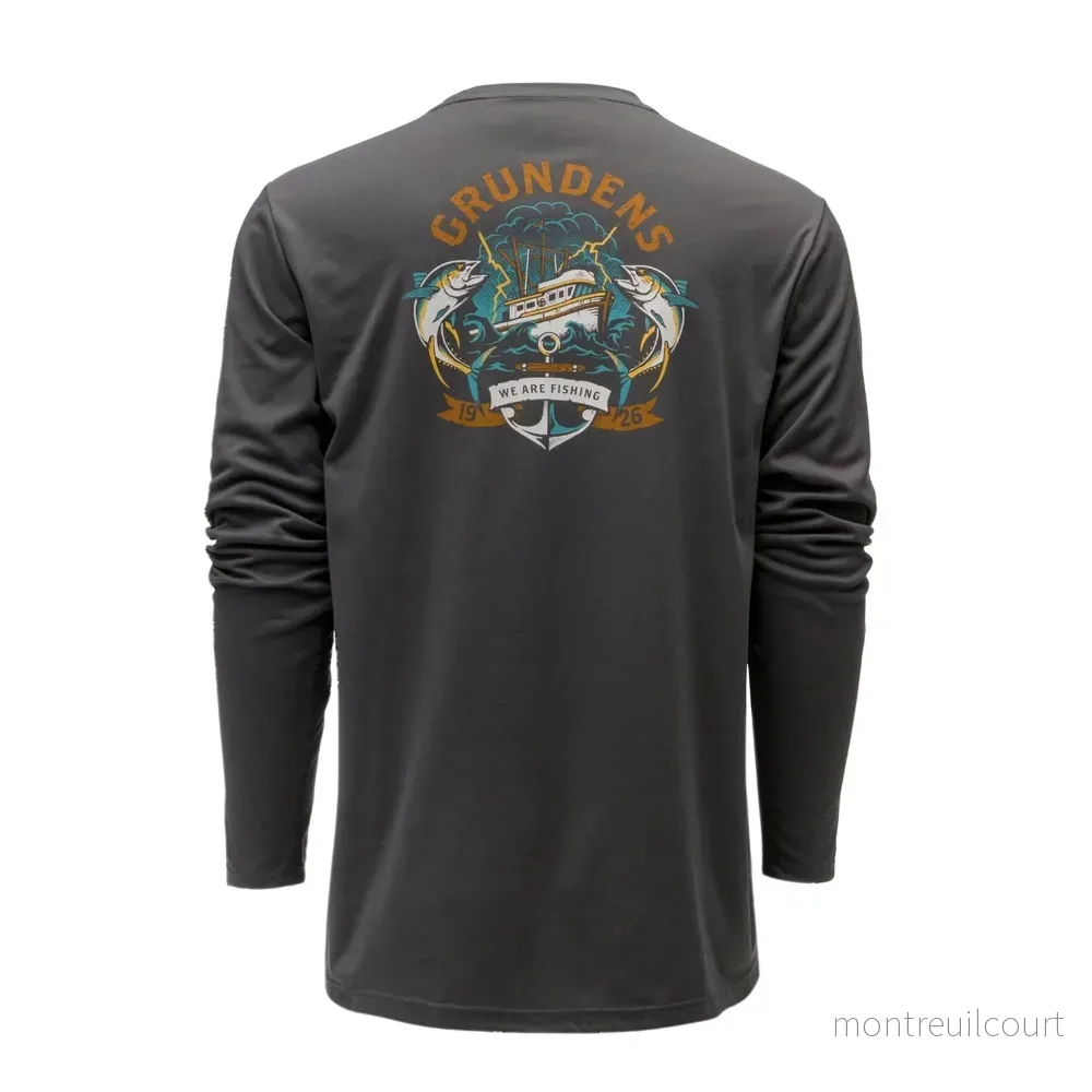 Grundéns Tuna Tattoo LS Tech Tee Anchor Grundéns Tuna Tattoo LS Tech Tee Anchor