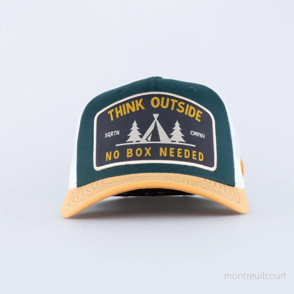 SQRTN Outside Trucker Keps - Hooked Olive - Bild 2