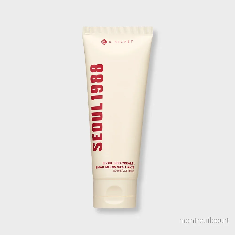 K-SECRET SEOUL 1988 Cream Snail Mucin 93% + Rice 100ml