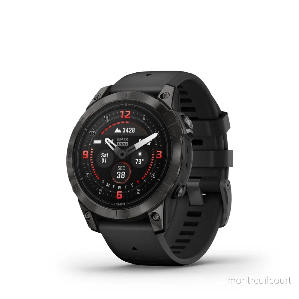 Garmin Epix Pro (Gen 2) – Sapphire Edition 47 mm Carbon Gray DLC Titanium Garmin Epix Pro (Gen 2) – Sapphire Edition 47 mm Carbon Gray DLC Titanium
