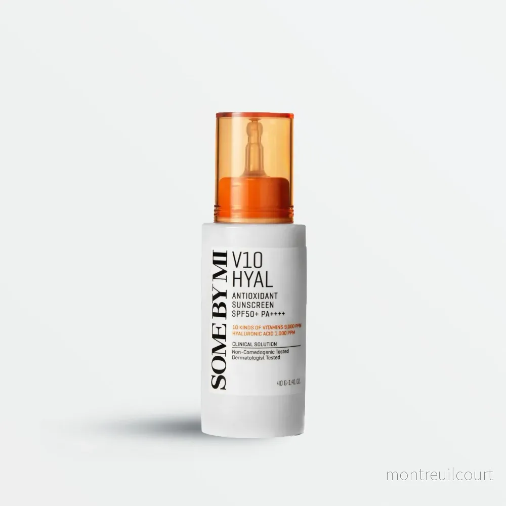 SOME BY MI V10 Hyal Antioxidant Sunscreen SPF50+ PA++++ 40ml SOME BY MI V10 Hyal Antioxidant Sunscreen SPF50+ PA++++ 40ml