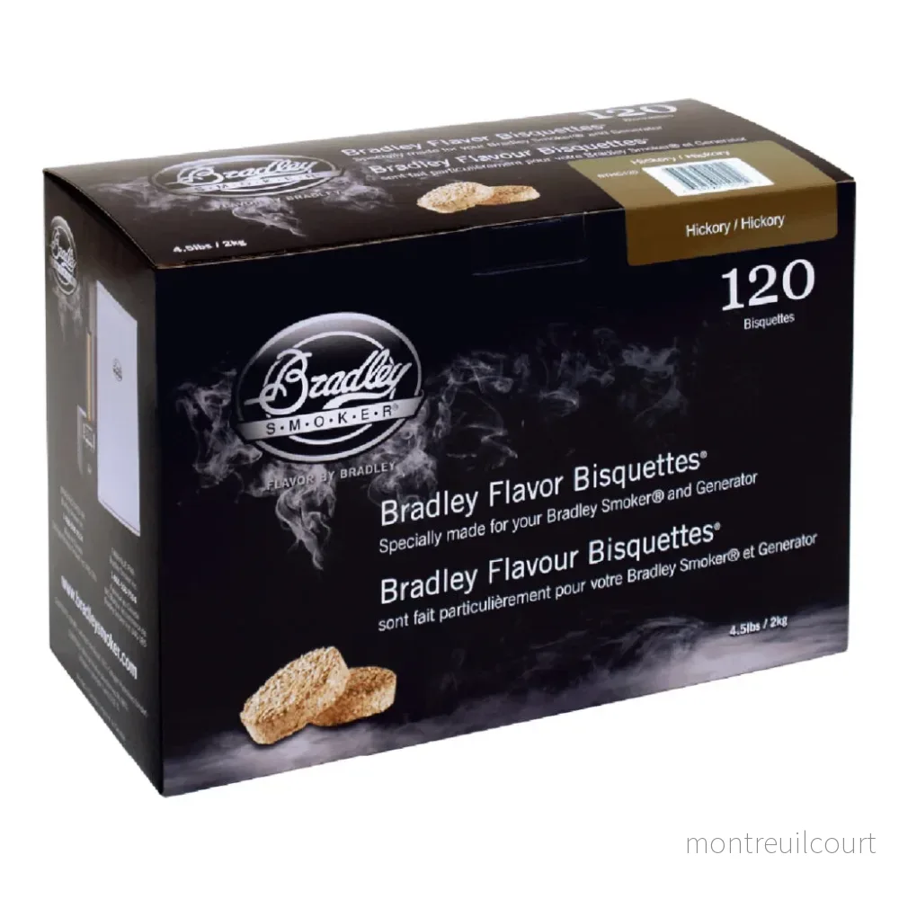 Bradley Rökbriketter Hickory 120-pack Bradley Rökbriketter Hickory 120-pack