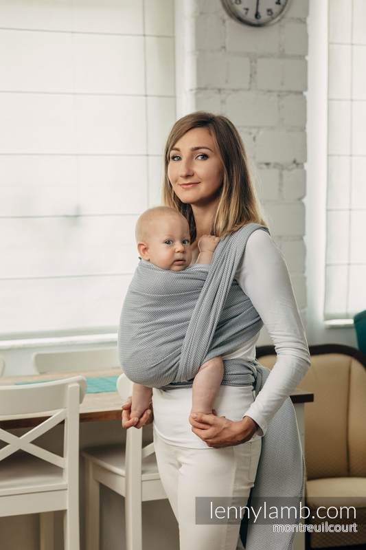 Lenny Lamb Bärsjal Basic Line – Little Herringbone Grey Lenny Lamb Bärsjal Basic Line – Little Herringbone Grey