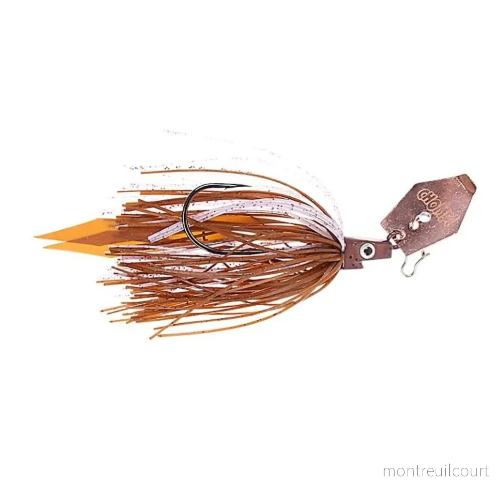 CWC The Pig Pig Hula Tiny Chatterbait 7g – Motoroil Pepper CWC The Pig Pig Hula Tiny Chatterbait 7g – Motoroil Pepper