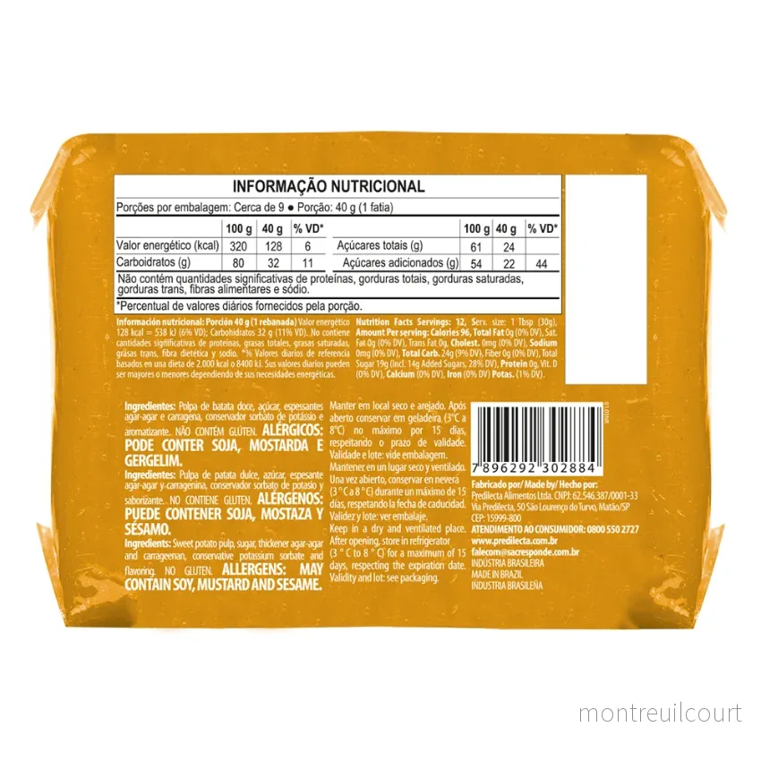 Marrom Glacê / Sweet Potato Paste - Predilecta (350g) - Bild 2