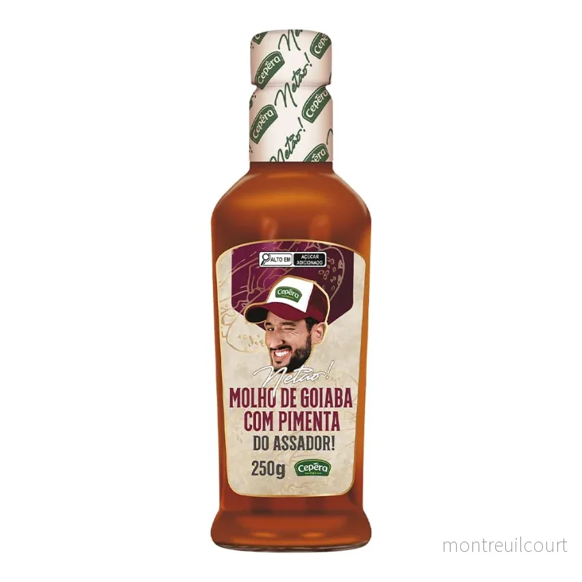 Molho de Goiaba Apimentado / Spicy Guava Sauce – Cepêra (250g) Molho de Goiaba Apimentado / Spicy Guava Sauce – Cepêra (250g)