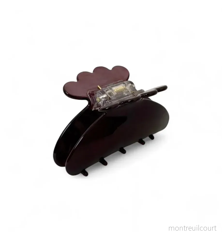 STELLA DETAILS – SMALL CLOUD  CLIP 7 CM – BURGUNDY