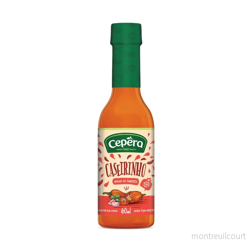 Molho de Pimenta Caseirinho / Hot Sauce with Condiments – Cepêra (60ml) Molho de Pimenta Caseirinho / Hot Sauce with Condiments – Cepêra (60ml)