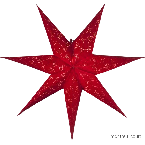 Adventsstjärna Röd 63 cm