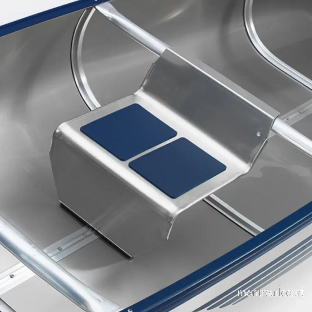 Linder löstagbar kanotsits i aluminium