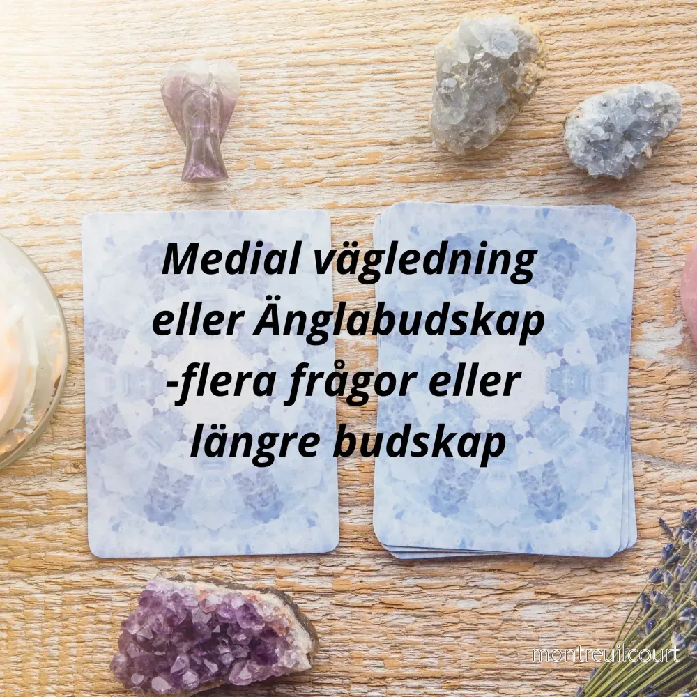 Medial vägledning / änglabudskap – flera frågor / längre budskap Medial vägledning / änglabudskap – flera frågor / längre budskap