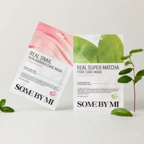 SOME BY MI Real Snail Skin Barrier Care Mask 1 st - Bild 2