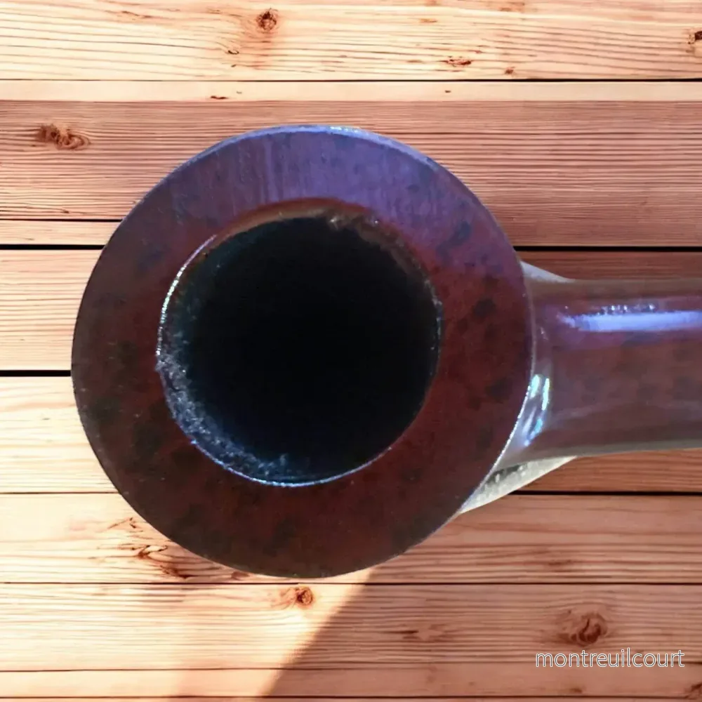 Billiard Träpipa – Walnut Brown/Red Polished | Tidlös stil och funktion - Bild 2