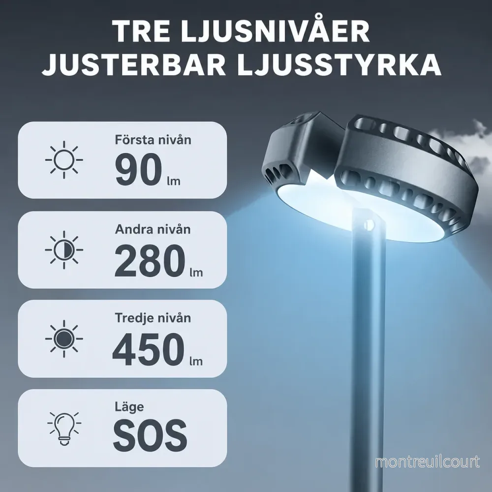 Teleskopisk campinglampa — ljus där du behöver det - Bild 3
