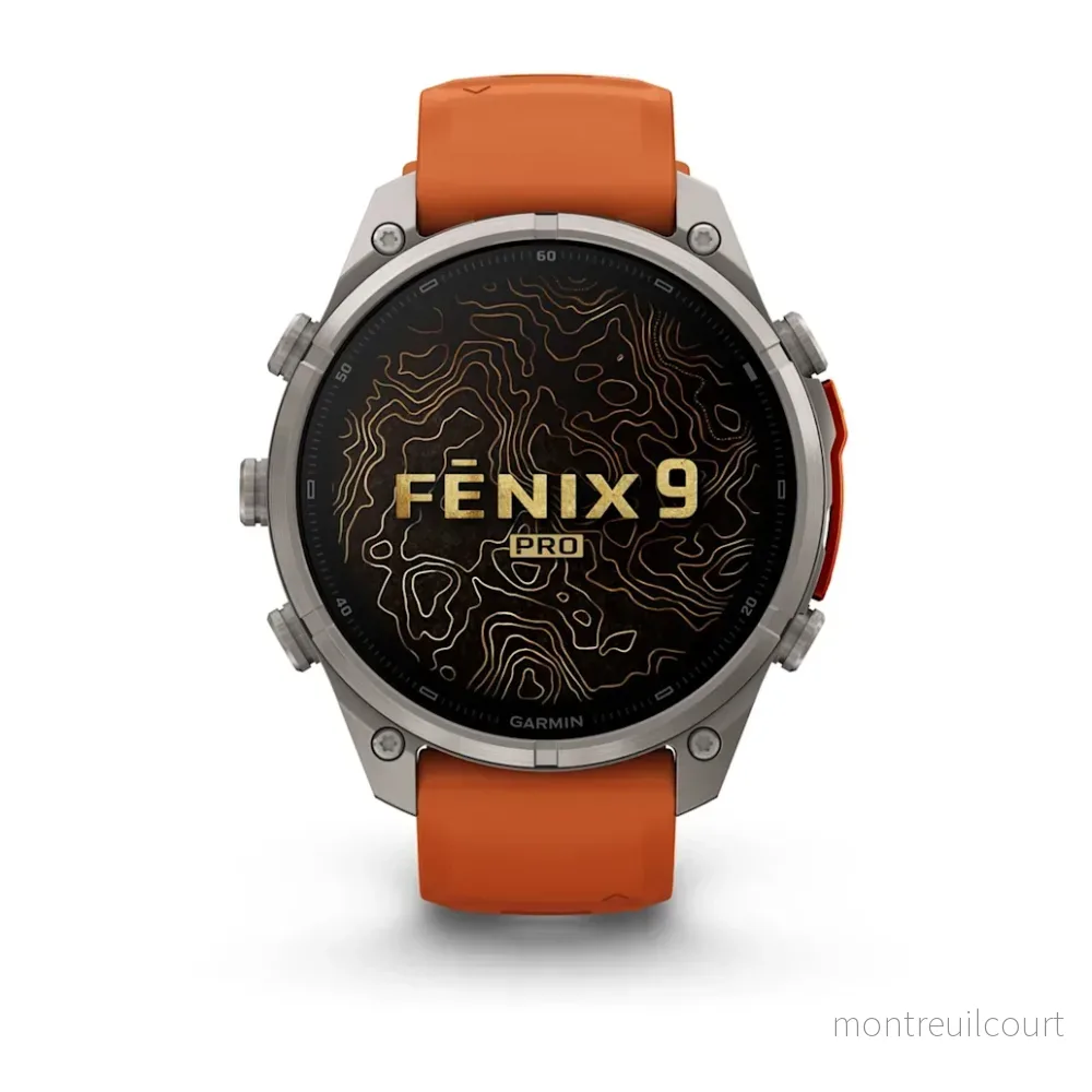 Garmin fēnix 9 Pro InReach - AMOLED 47 mm Sapphire Titanium - Bild 2