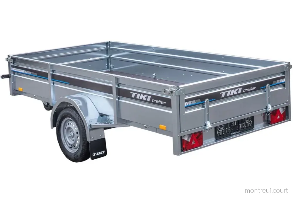 Tiki CS300-LH Obromsad Släpvagn 650kg - Bild 2