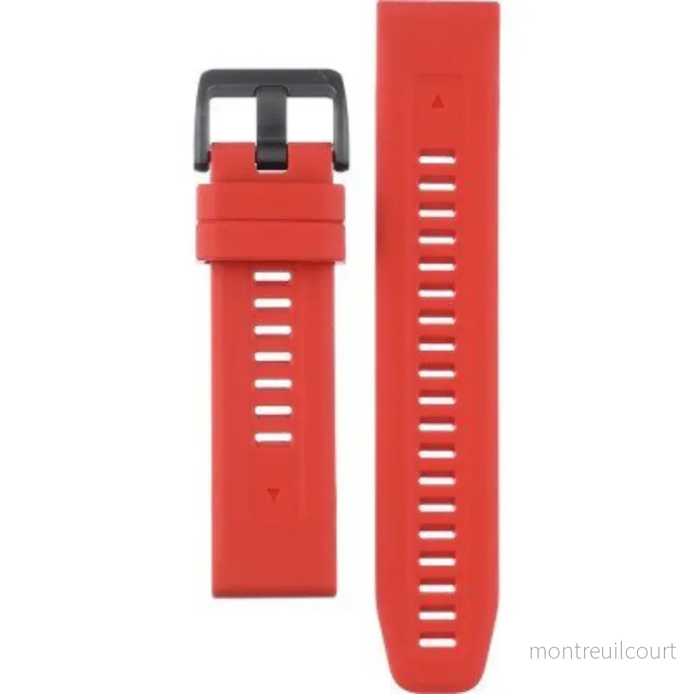 Garmin QuickFit® 22 Klockarmband Flamed Red Silicone Garmin QuickFit® 22 Klockarmband Flamed Red Silicone