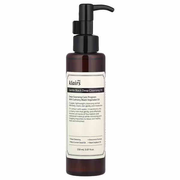 Klairs – Gentle Black Deep Cleansing Oil (150 ml)