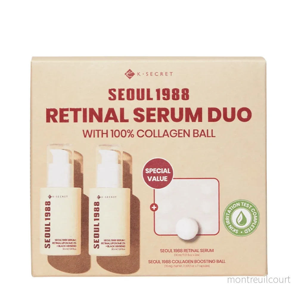 K-SECRET Retinal Black Ginseng Serum Double Set - Bild 3