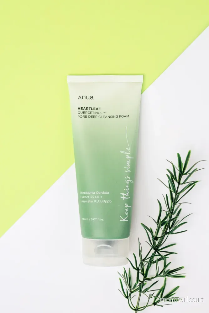ANUA - Heartleaf Quercetinol Pore Deep Cleansing Foam (150 ml.) - Bild 2