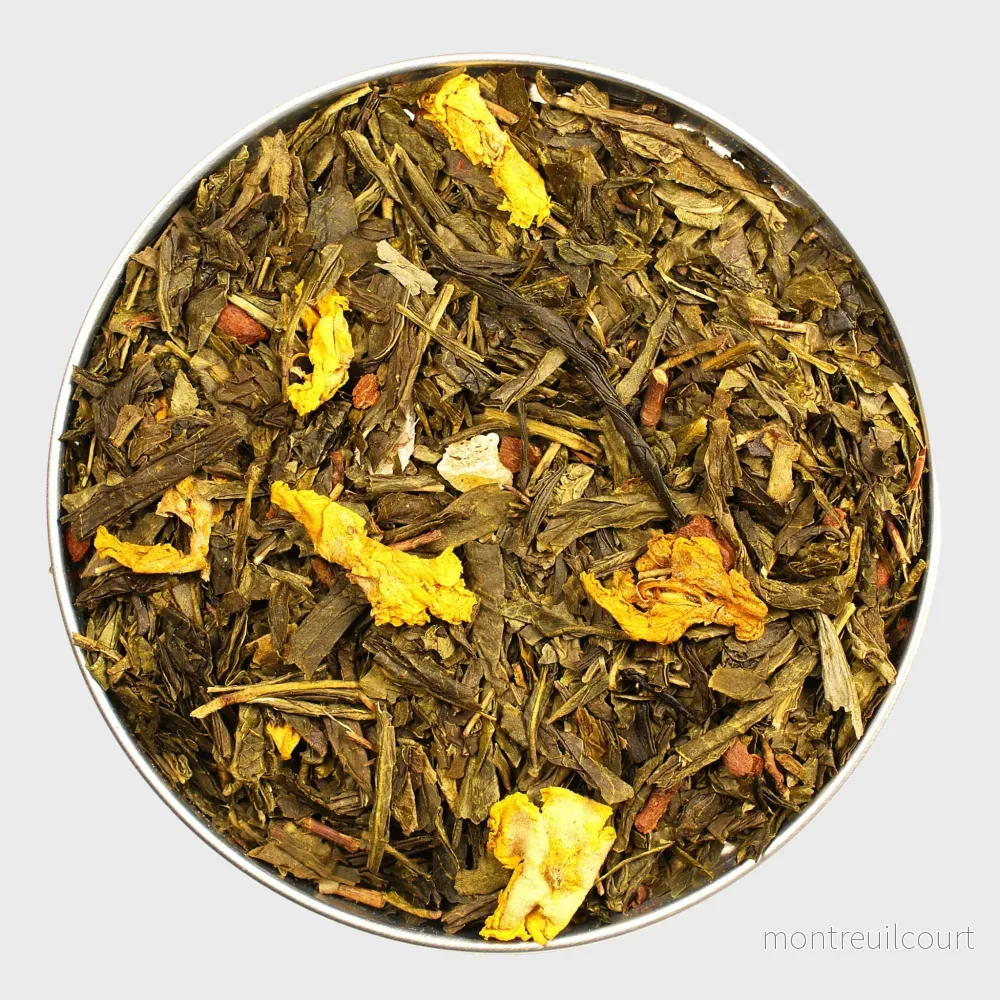 Premium Grönt Te - Mangostan - 100 g - Bild 2