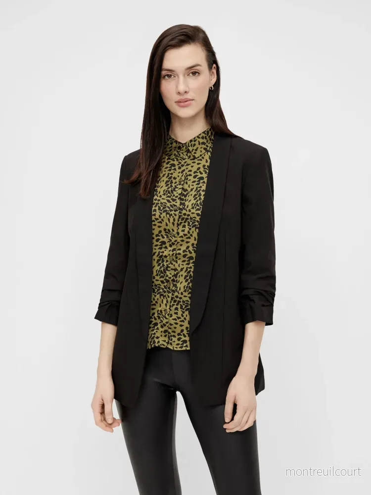 PIECES – BOSELLA BLAZER – BLACK PIECES – BOSELLA BLAZER – BLACK