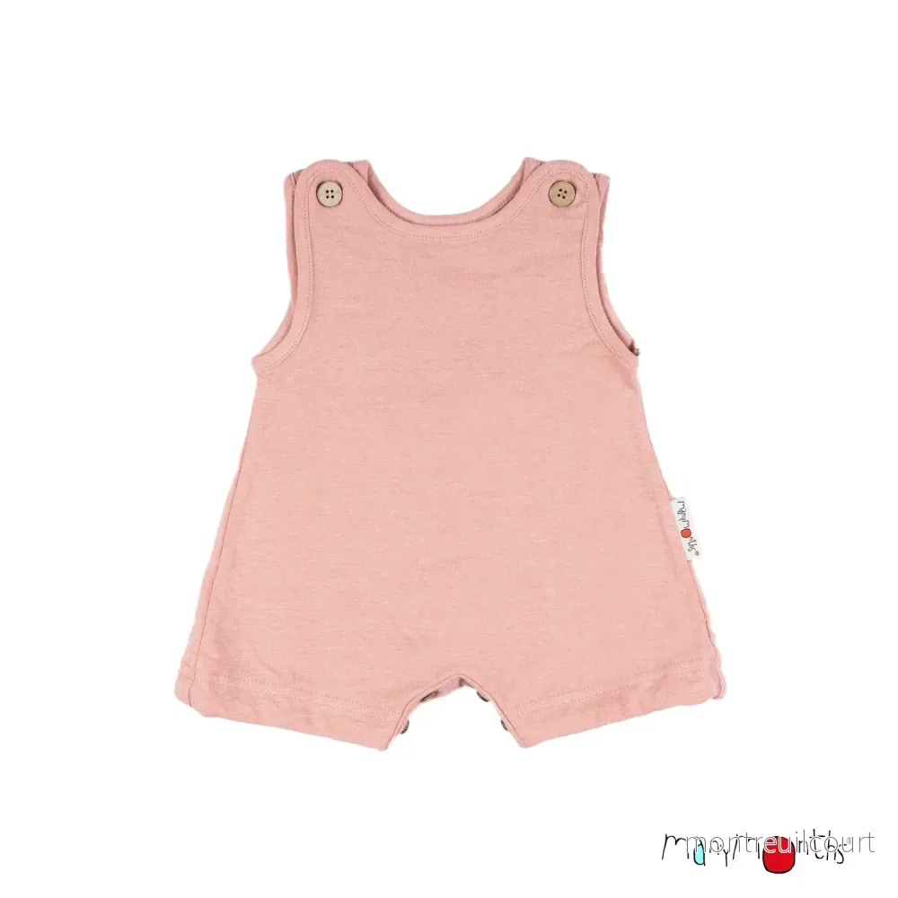 ManyMonths ECO Hempies Bubble Romper - Apricot Cheese