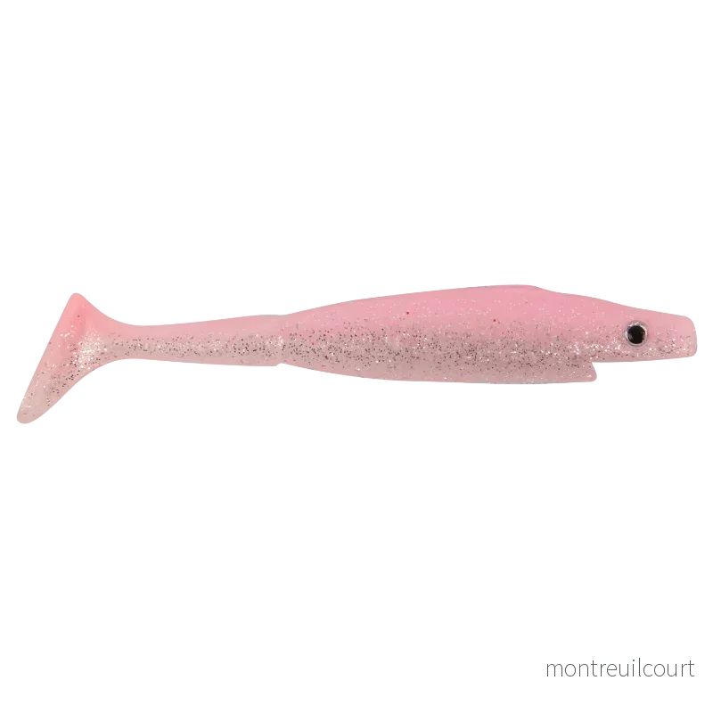 CWC The Pig Piglet Shad, 12cm, 12g, 4pcs – Bubbelgum Shiner