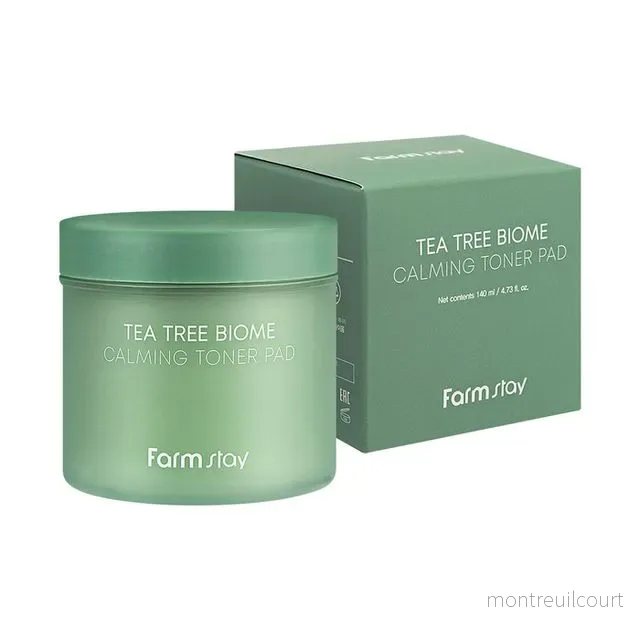Farmstay Tea Tree Biome Lugnande Tonerpads