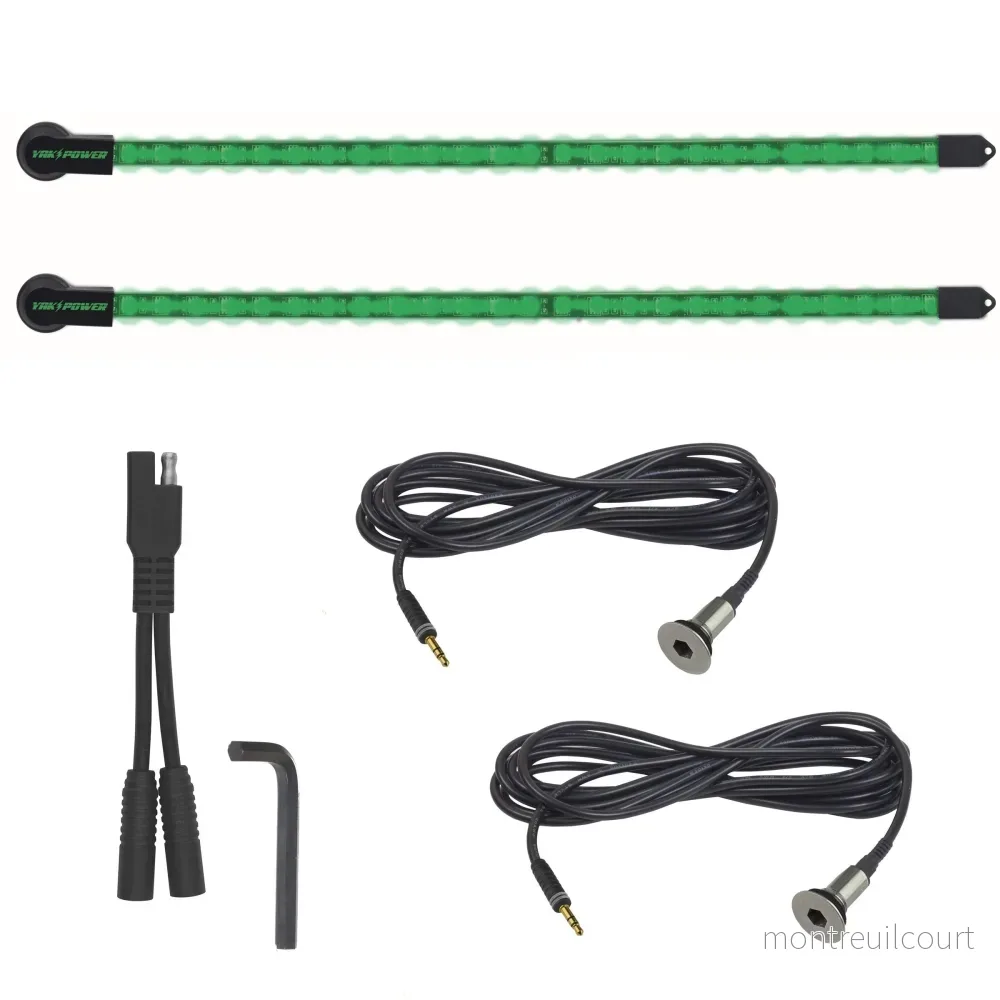 YAK-POWER 20 LED Light Kit, 2-Piece – Green