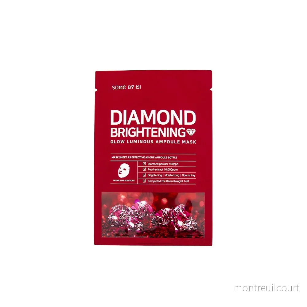 SOME BY MI Red Diamond Brightening Glow Luminous Ampoule Mask 1 st - Bild 2
