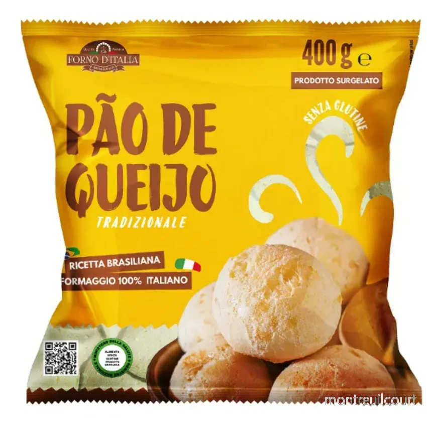 Pão de Queijo Congelado / Frozen Cheese Bread – Forno D´Italia (400g)