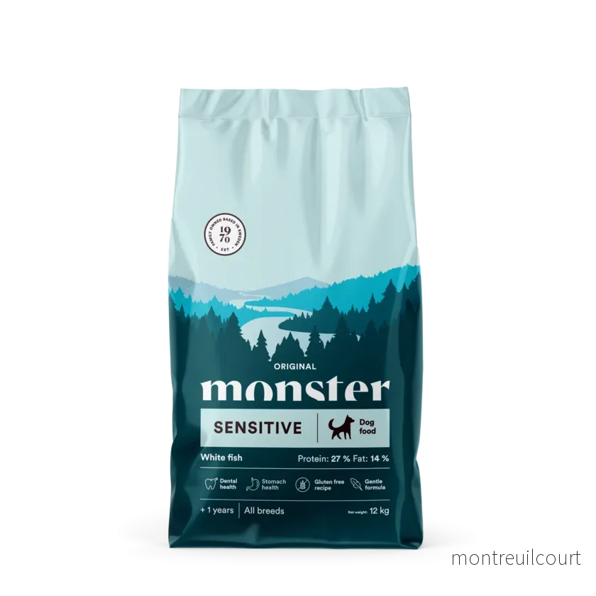 Monster Dog Original Sensitive White fish