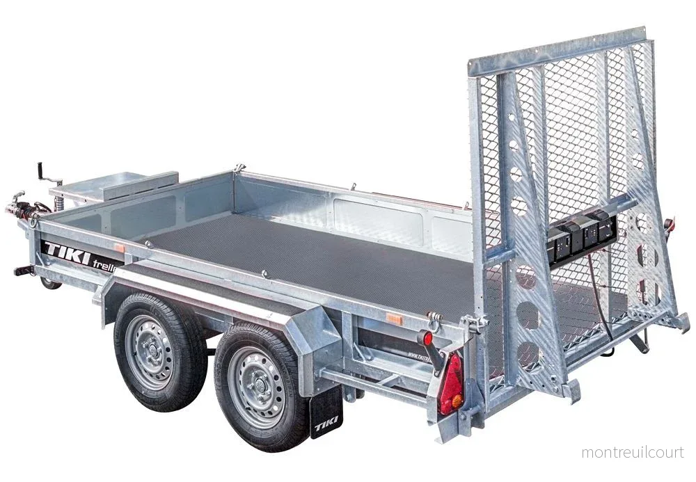 Tiki TP300-DLB Maskinsläp - Bild 2
