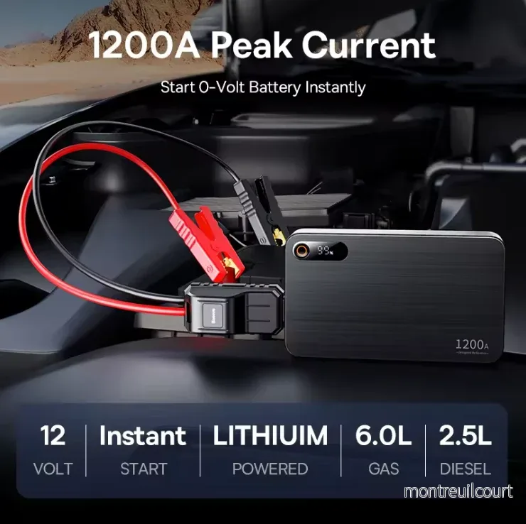 Baseus 1200A Startbooster - Bild 2