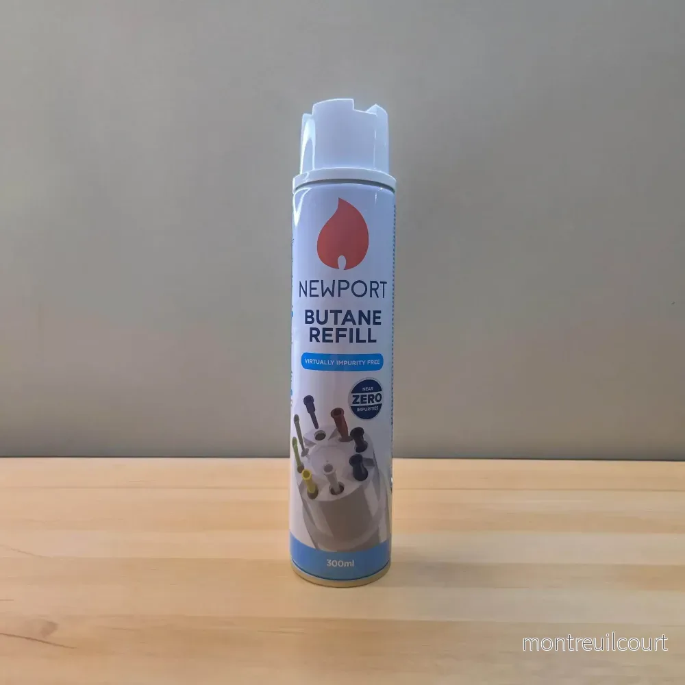 Butangas NEWPORT 300 ml – Kraftfull Bränsle för Din Tändare Butangas NEWPORT 300 ml – Kraftfull Bränsle för Din Tändare