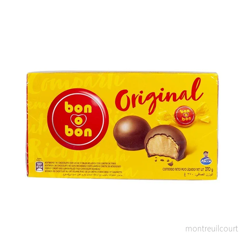 Bombom Bon o Bon / Chocolate Bonbon - Arcor (270g)
