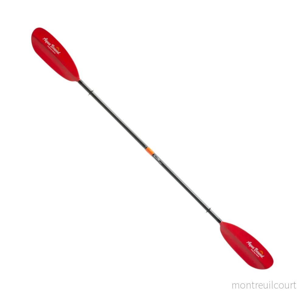Aqua Bound Sting Ray Hybrid Posi-Lok 2pc Sunset Red 215 Kajakpaddel