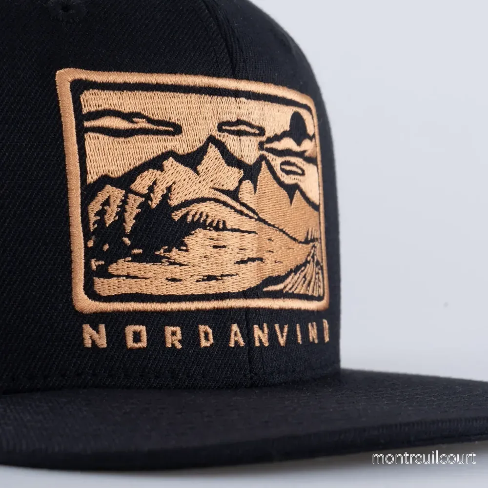 SQRTN Nordanvind Keps - Black - Bild 3