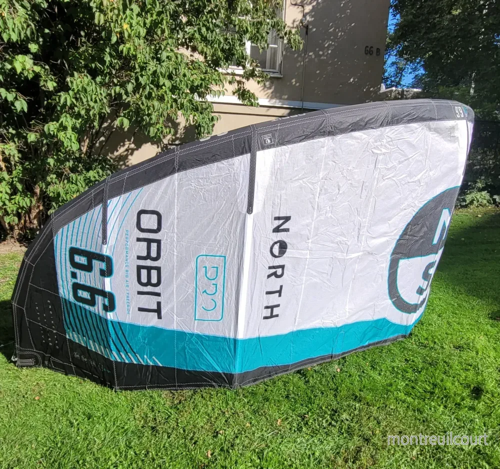 North Orbit Pro 2025, 6.6 m2 kite begagnad