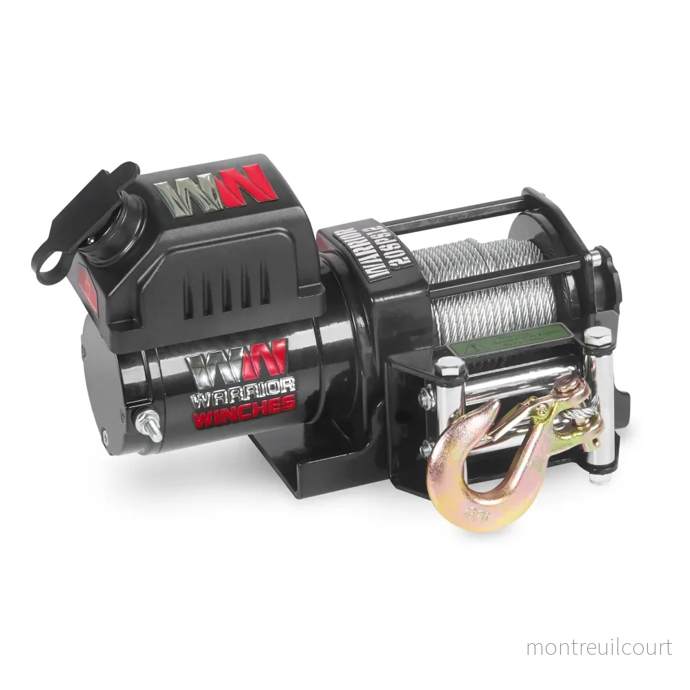 Warrior Winches Ninja 2000 Elektrisk vinsch 12V Stålvajer - Bild 3