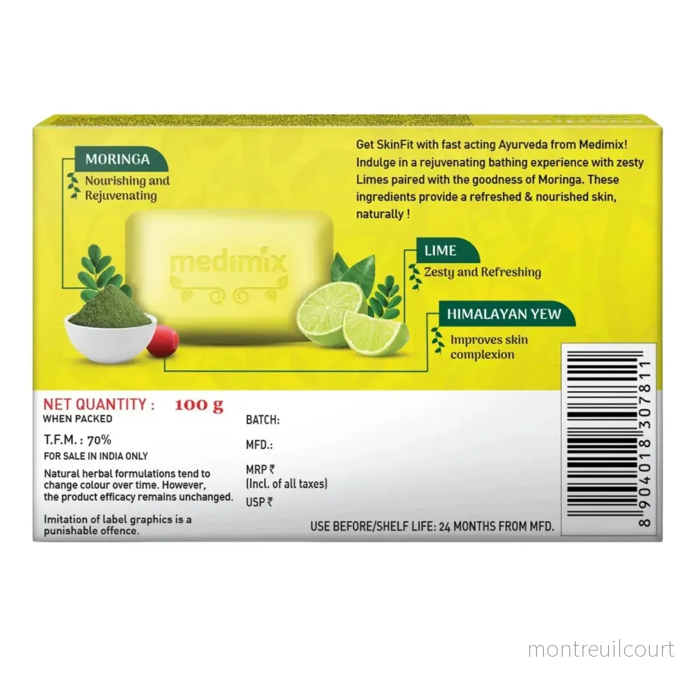 Medimix Lime & Moringa - tvål - Bild 2